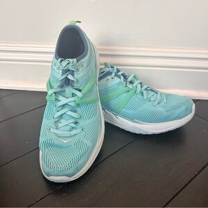 Hoka One Tivra Women's Teal Athletic Shoe